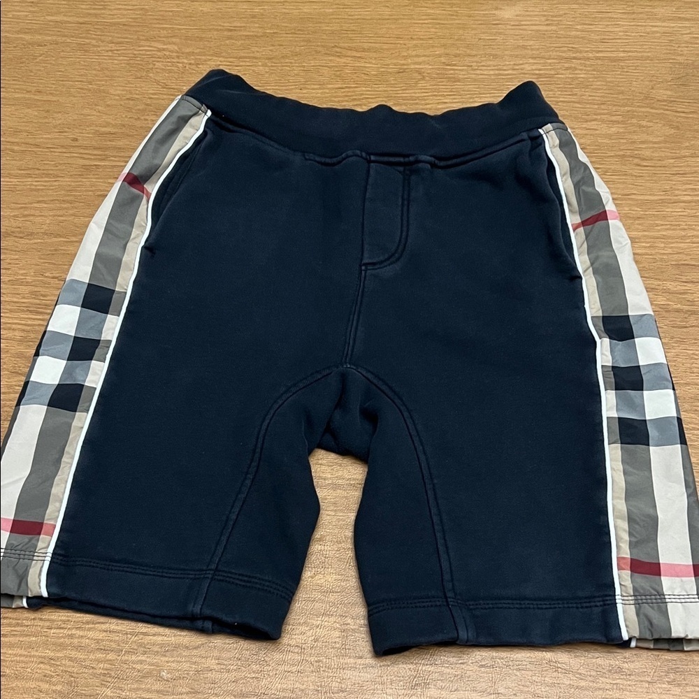 Burberry Vintage Check-Panel Shorts  size 10